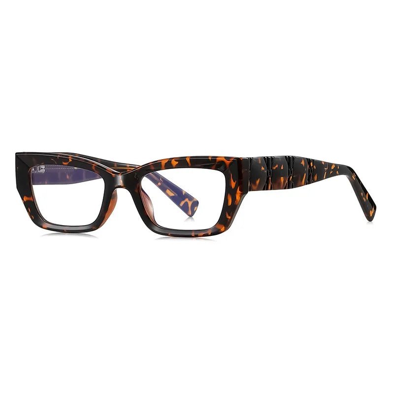 JNPCXI TR90 Butterfly Simple Design Women Anti-Blue Light Reading Eyeglasses Myopia Prescritption Computer Eyewear