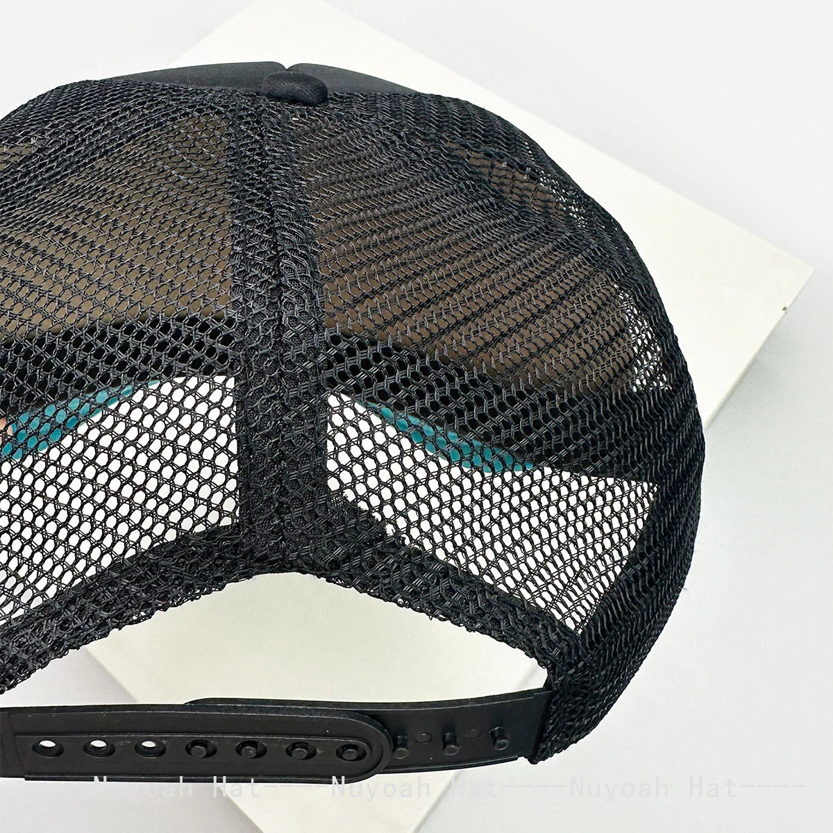 New Unisex 3D Printed Colored Letter Personal Baseball Hats Sunshade Hip Hop Breathable Color Block Trucker Caps Mesh Versatile