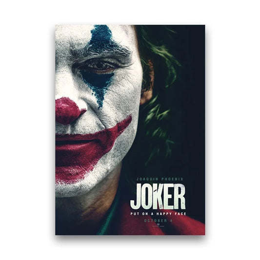 MINISO Movie JOKER Scene Canvas Wall Art Painting Home for Modern Room Decor 04