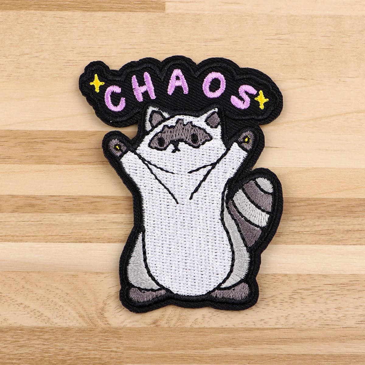 Cute Raccoon Embroidery Patch Cartoon Iron On Patches For Clothing Thermoadhesive Patches On Clothes DIY Sew Badges