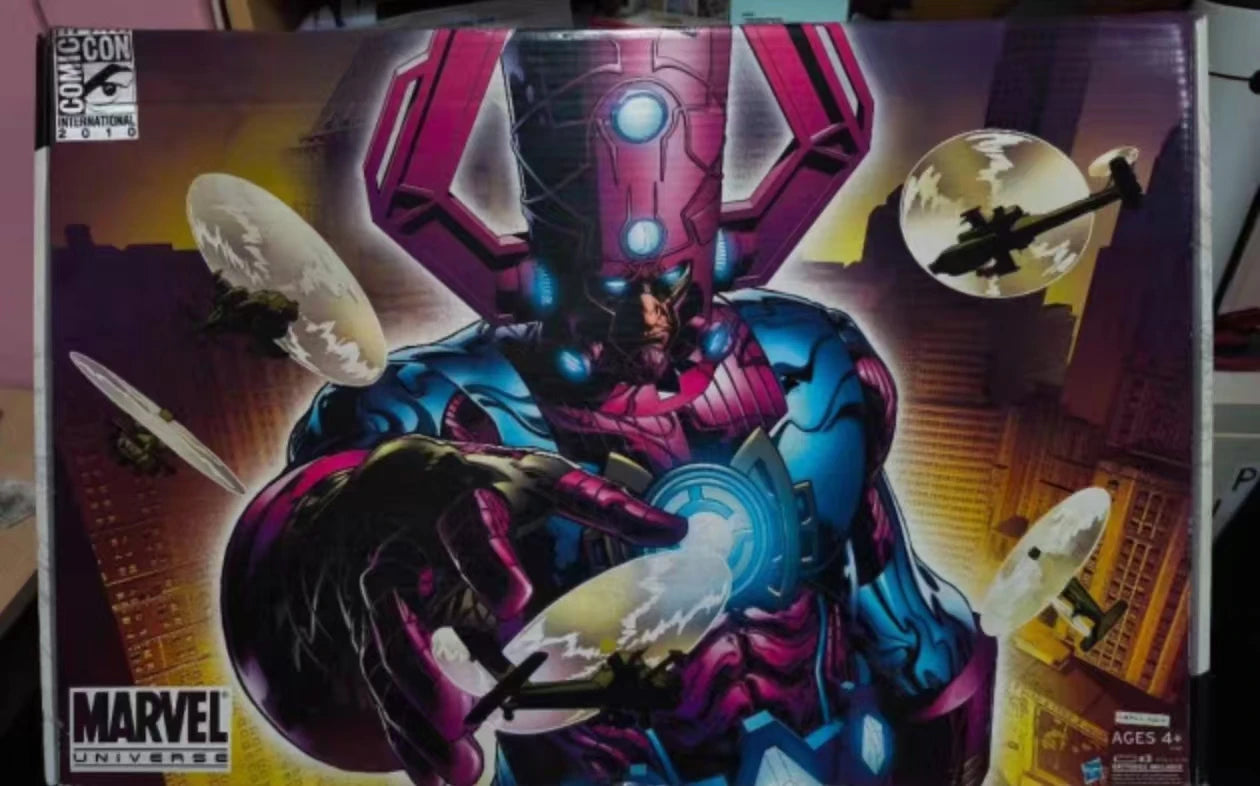 Original Hasbro Marvel UNIVERSE GALACTUS INCLUDES CLASSIFIED FILE WITH SECRET CODE Anime Figure Toy Model Collection