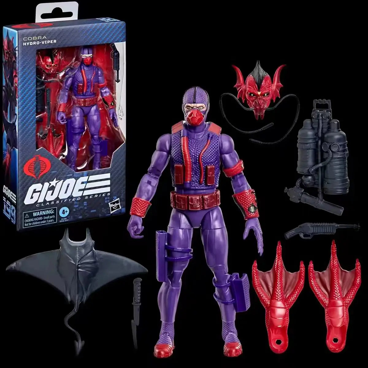 【Pre Sale】Original Hasbro G.I. Joe Alejandro Balam "Sundown" Luna Mendoza/Cobra Overkill/Ninja Force Zartan/Hydro-Viper/Airtight