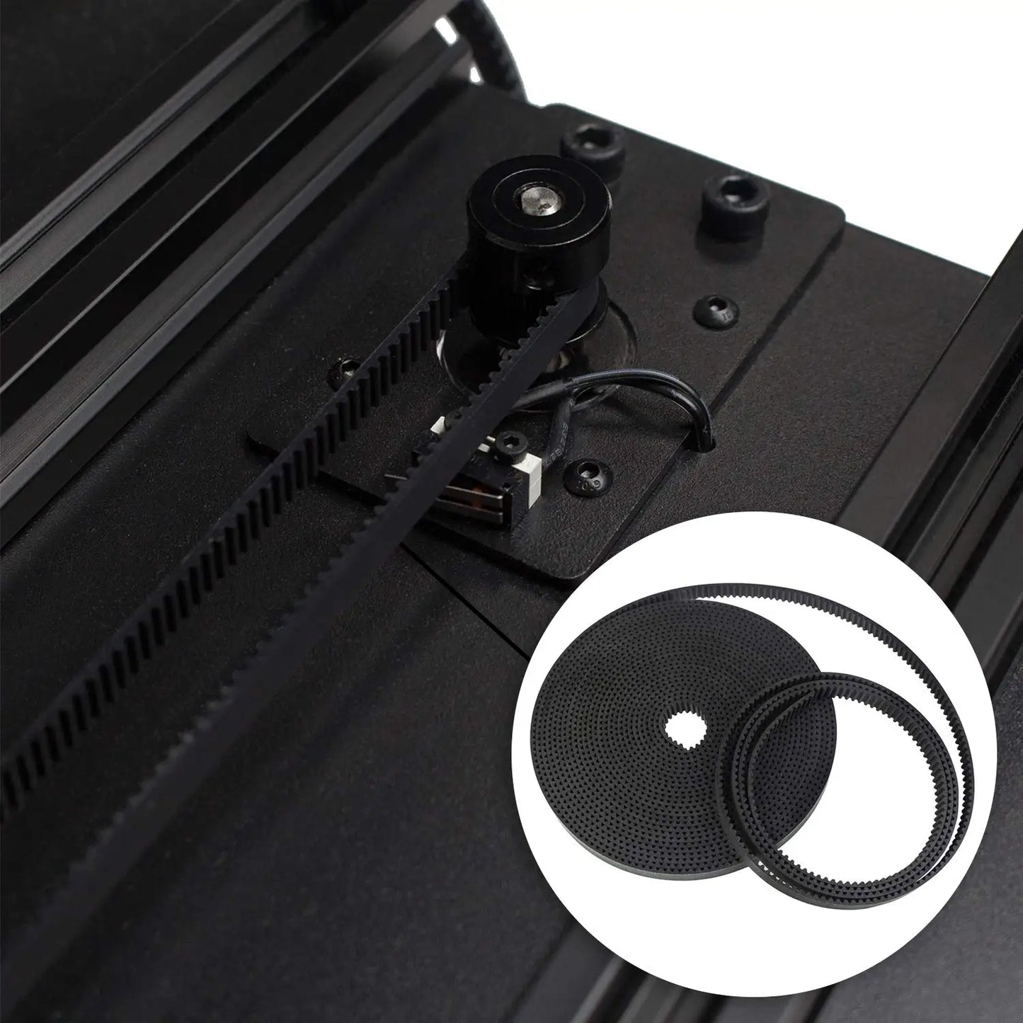 3D Printer Belt 10 Meters（32.8ft) GT2 Belt 2mm Pitch 6mm Wide for Creality Ender 3 Ender 5 CR-10 10S Anycubic Kobra Max Anet A8