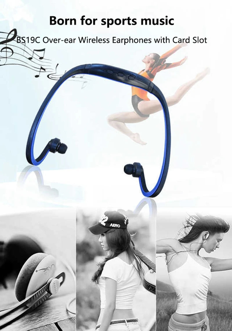 S9 Wireless Sports Bluetooth Headphones - Sports Headband Style Stereo Music Headphones Long Battery Life Stable Signal 2026 NEW