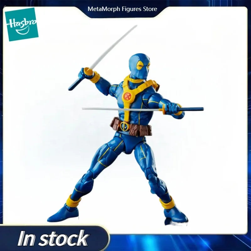 Original Hasbro Marvel Legends Strong Guy BAF Series Deadpool Action Figure Model Toys Collection