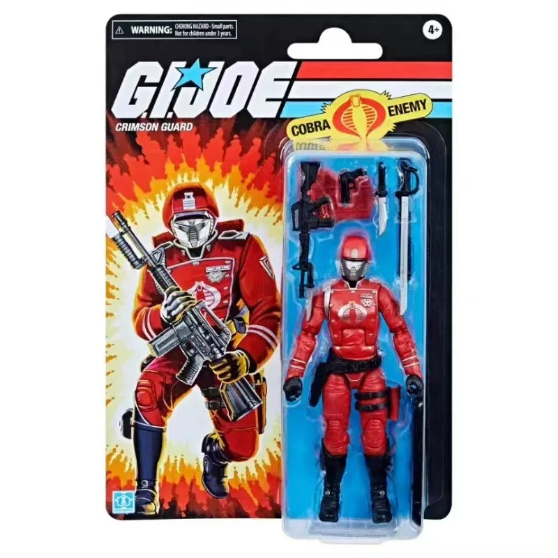 Original Hasbro G.I. Joe Classified Series Retro Cardback Crimson Guard Action Toy Figure Mode Collection