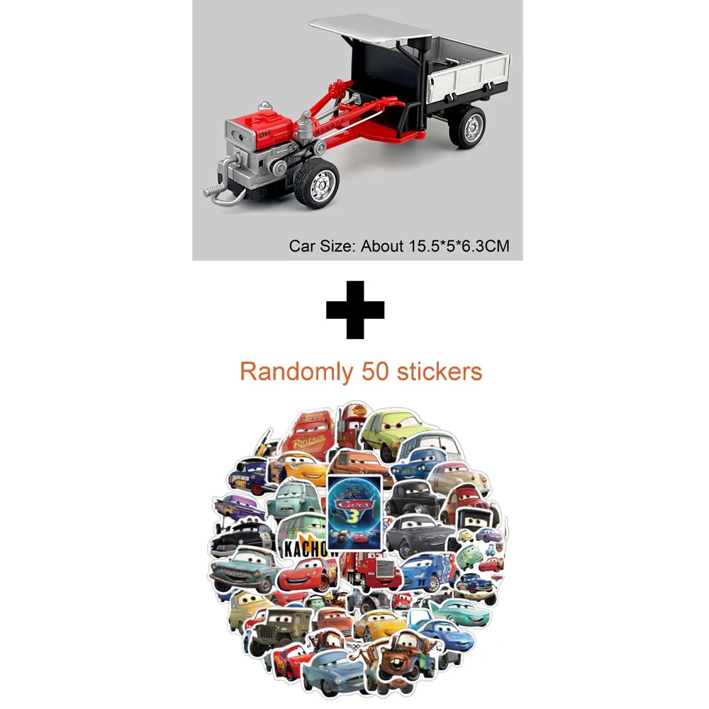 1:32 Agricultural Walking Tractor Diecast Car Alloy Model Toys with Sound Light Front Steering Rubber Tire Vehcie Children Gifts