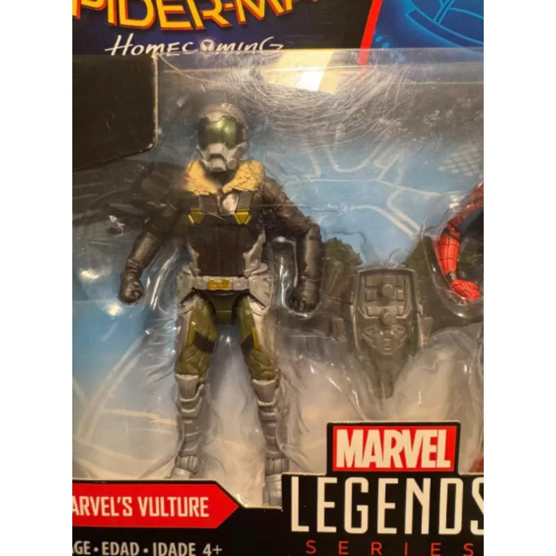 Original Hasbro Marvel Legends Series SPIDER-MAN No Way Home MARVEL'S VULTURE & SPIDER-MAN Anime Figure Toy Collection Gift