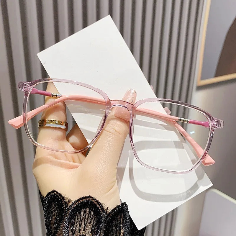 Advanced Korean Version Ultra Light Reading Glasses for Women's Fashion HD Anti Blue Light Glasses 0 +1.0~+4.0