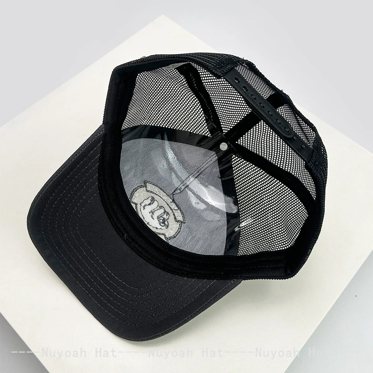 New Men Women Color Block Letter Embroidery Baseball Hats Breathable Mesh Sunshade Personal Trucker Caps Versatile Fashion Retro