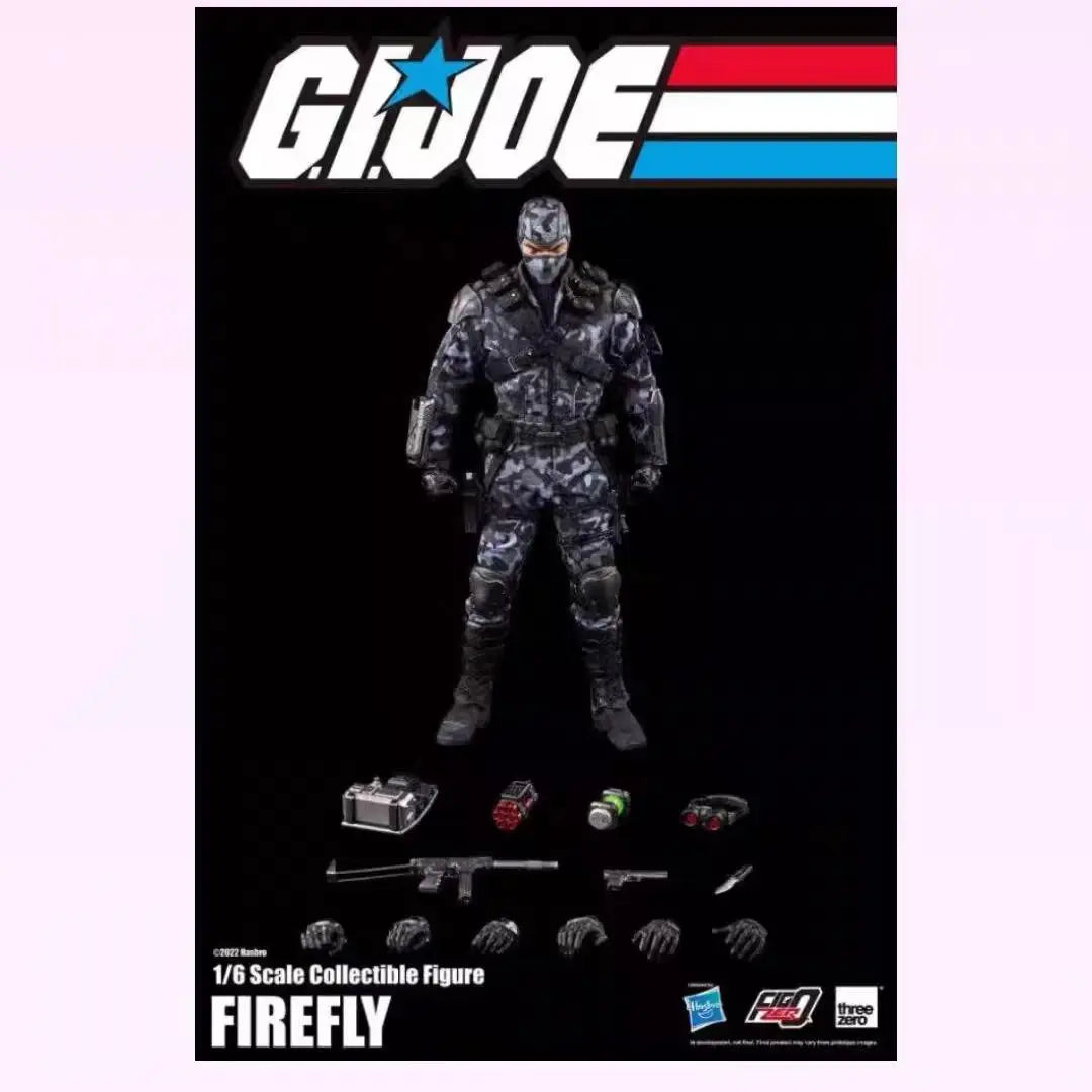 Original Hasbro Threezero FigZero G.I. Joe Series 1/6 Firefly Action Toy Figure Mode Collection