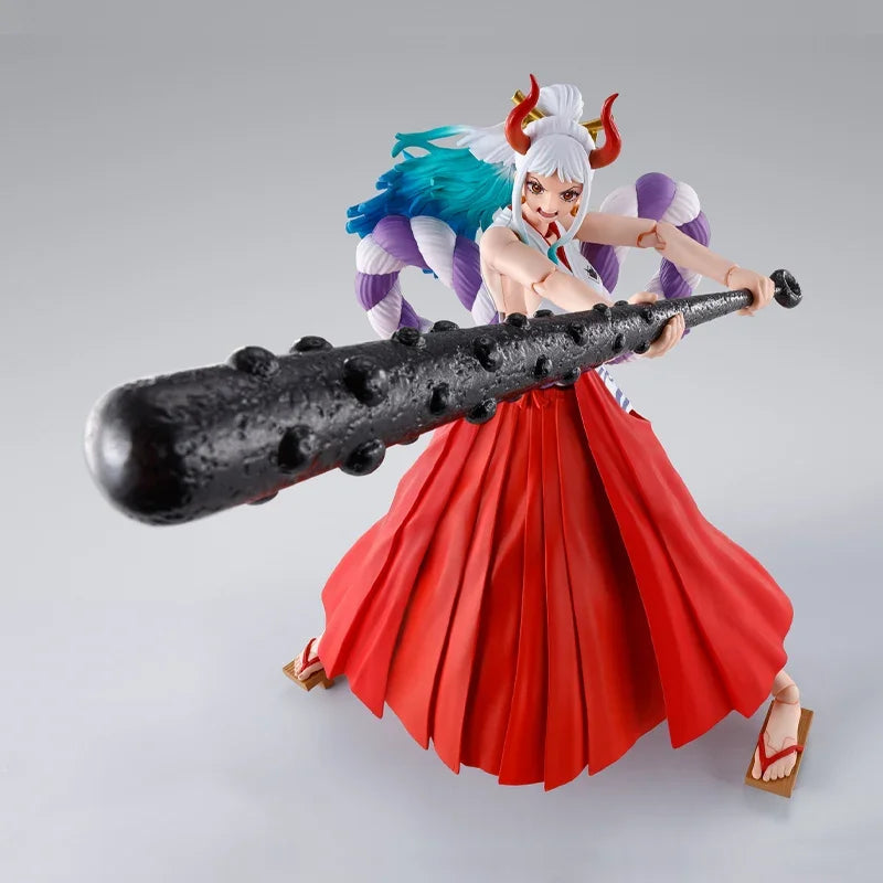 【IN STOCK】Original Bandai S.H.Figuarts One Piece Yamato Wano Country 15.5cm Action Figure Collectible Model Toy Gift