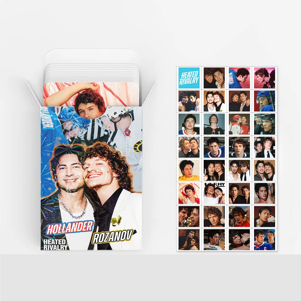 92PCS TV Show Heated Rivalry Collectible Photocards Set Featuring Shane Hollander And Ilya Razanov Lomo Card Stickers Fans Gift