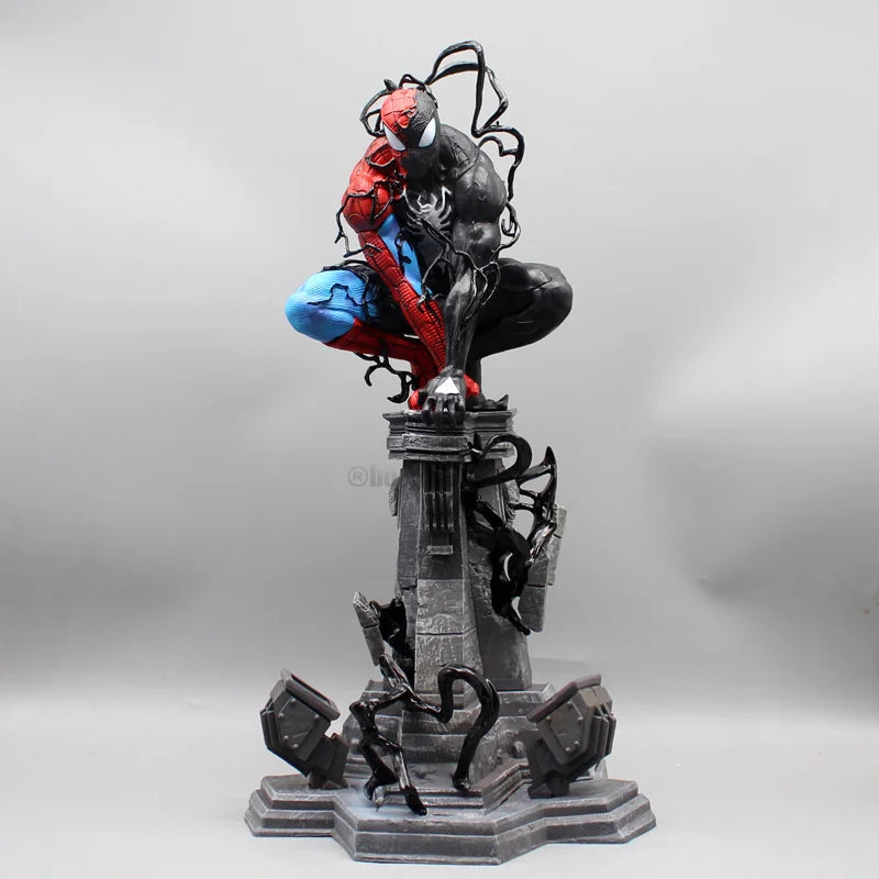 15 inches Venom Symbiote Figure Spiderman Action Figures, PVC Decor Statue Model