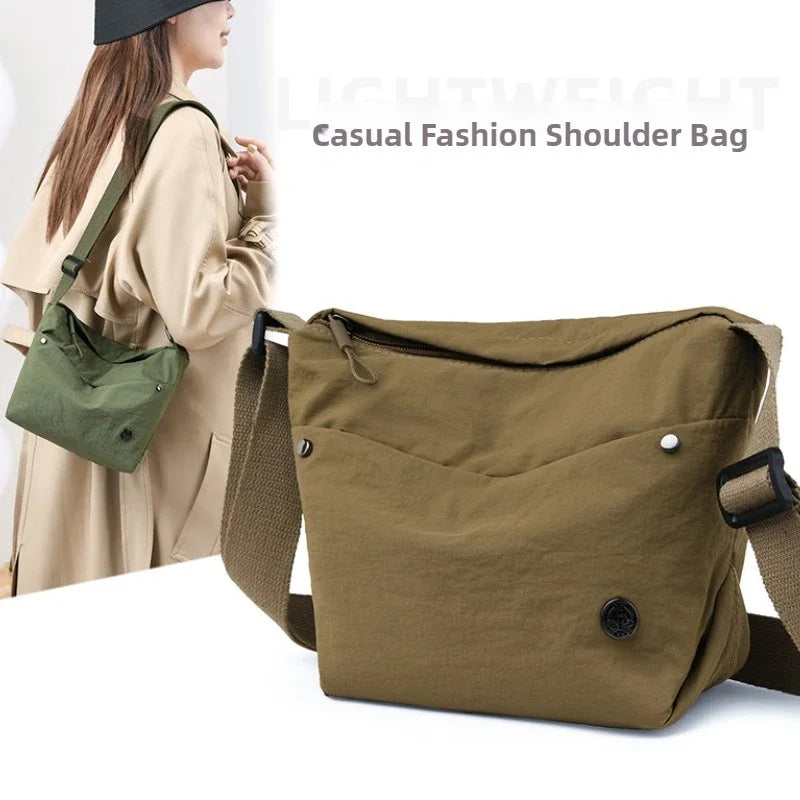 New Fashionable Women's Bag Lightweight Nylon Crossbody Bag for Women Female Shoulder Bags Trend Designer Handbags Tote 2026