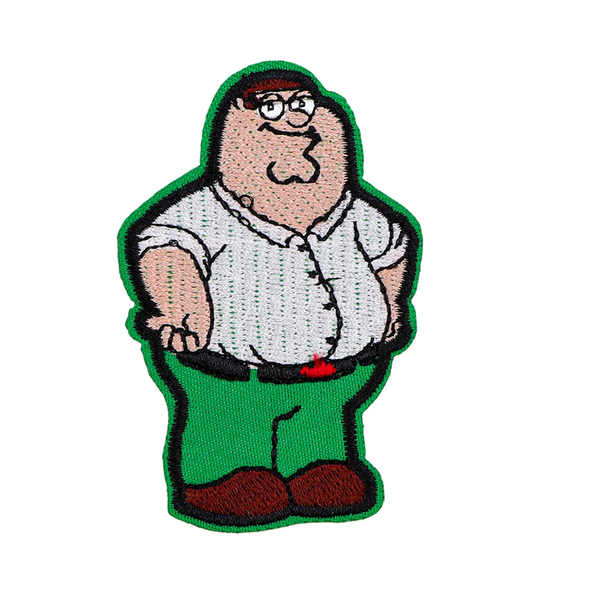Cartoon Father Iron On Patch Clothes Patch For Clothing Funny Embroidered Patch Garment Apparel Accessories Sewing Stickers