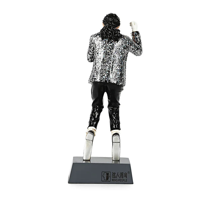 8in Dancer Michael Jackson Action Figure Simulation Music Scene Portrait