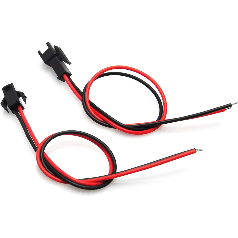 10 Pairs 2/3/4/5pin SM JST 10cm Cable Female/Male Connectors for Led Strip RGB 5050 3528 WS2801 APA02 WS2815 WS2813