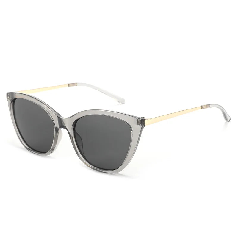 JNPCXI New Cat Eye Sunglasses Women for Female Fashion Shades Luxury Brand Designer Y2k Punk Sexy Ladies Eye Glasses