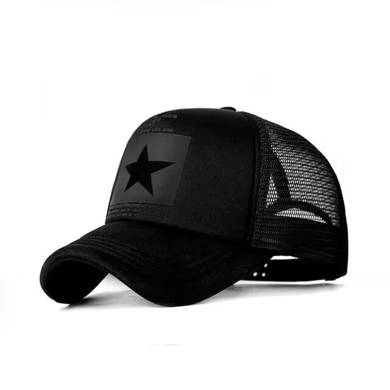 Fashion Spring Baseball Cap Snapback Mesh Hats Hip Hop Caps Outdoor Casual Hat