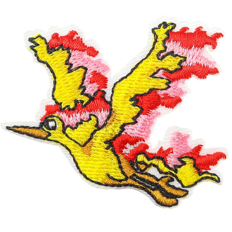 Cute Things Patch Cartoon Anime Embroidered Patches For Clothing DIY Iron on Patches For Clothes Game Patch Stickers