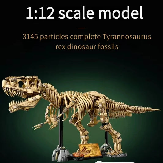 2025 Dinosaur Park Fossil Tyrannosaurus Compatible Set Assembly building blocks