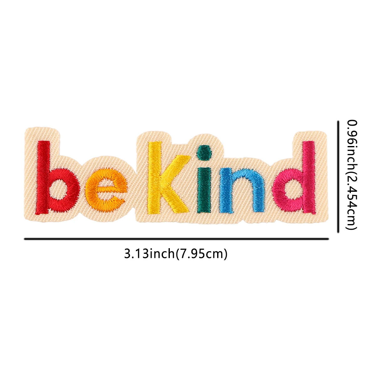 Rainbow LGBT Embroidered Patches on Clothes DIY Animal Applique Encouragement Inspirational Quotes Patches For Clothing Stickers