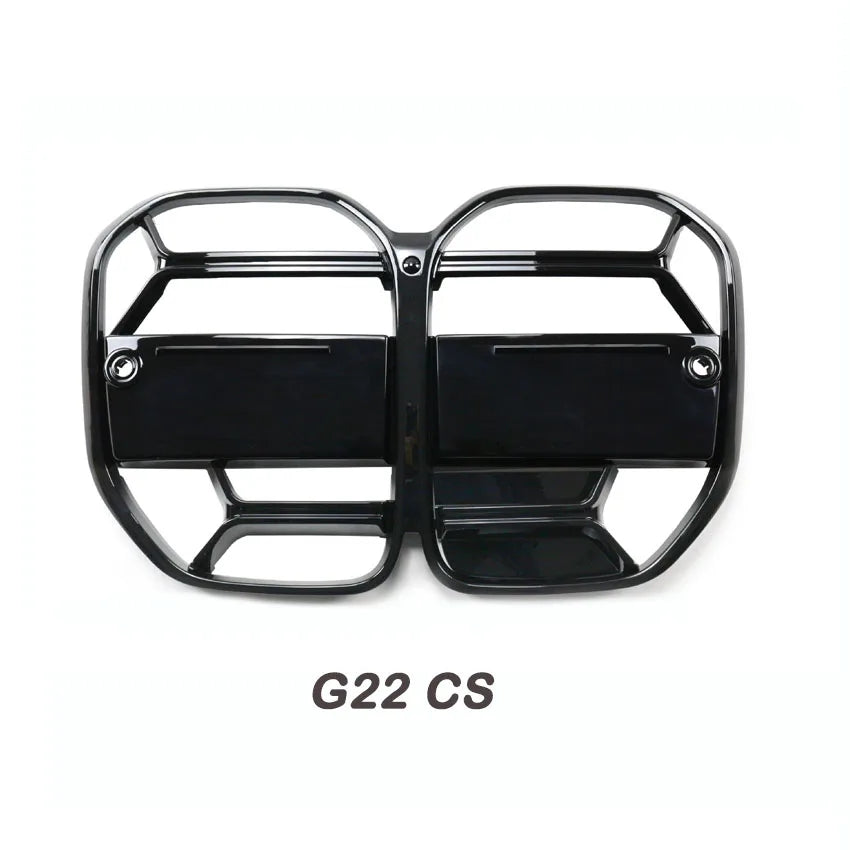 ACC Auto Racing Grid For BMW 4 Series G22 G23 Coupe 2 Doors 425i 430i M440i 2021-2024 Car Front Bumper Grille CS Style Black