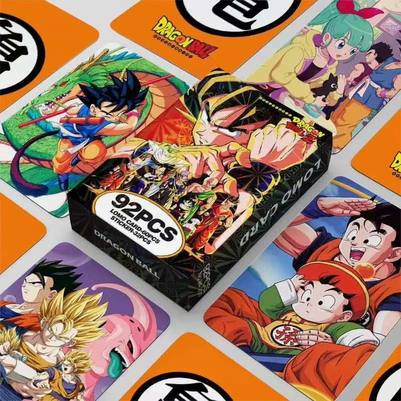NEW 92 PCS Anime Dragon  Lomo Card Double-sided Hd Color Printing Picture Collection Card Gifts
