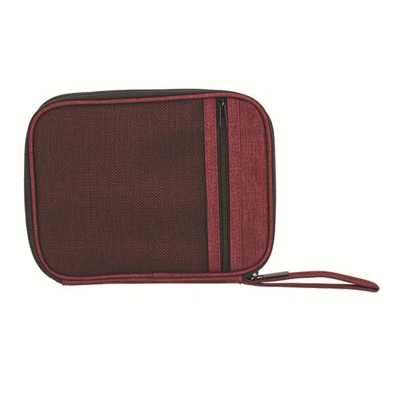 11girds Multifunctional Polyester Watch Organizer Case Portable Travel Storage Bag for Watch Strap Band Holder Pouch