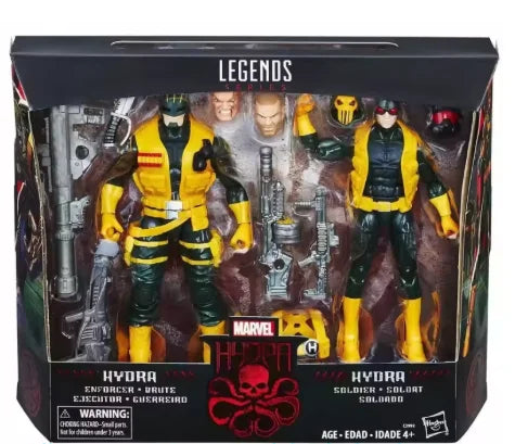 Original Hasbro MARVEL Marvel Legends Series Hydra Anime Figure Toy Collection Model