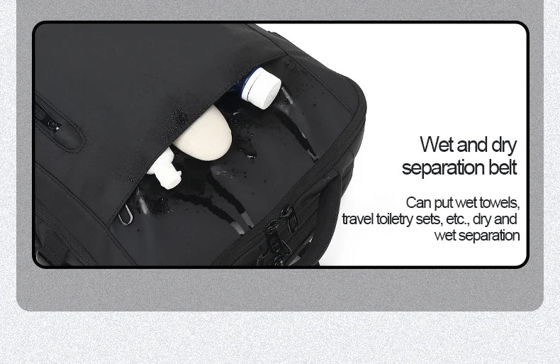 SWISS MILITARY Laptop Backpack Men 15.6 Inch Multi Pocket Expandable Backpack Waterproof USB School Backpack Business Travel Bag