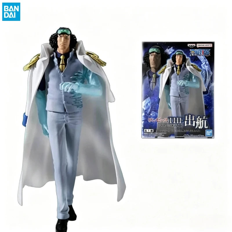 【IN STOCK】Original Banpresto One Piece The Shukko Kuzan Aokiji Logia Special Ver. 19cm Figure PVC Collectible Model