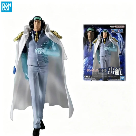 【IN STOCK】Original Banpresto One Piece The Shukko Kuzan Aokiji Logia Special Ver. 19cm Figure PVC Collectible Model