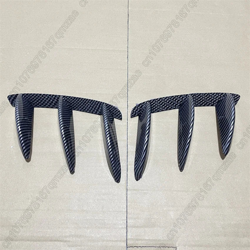 For Mercedes Benz A Class W176 A200 A250 A260 A45 AMG 2013-2018 Hatchback Rear Bumper Spoiler Air Intake Vent Canard Splitte
