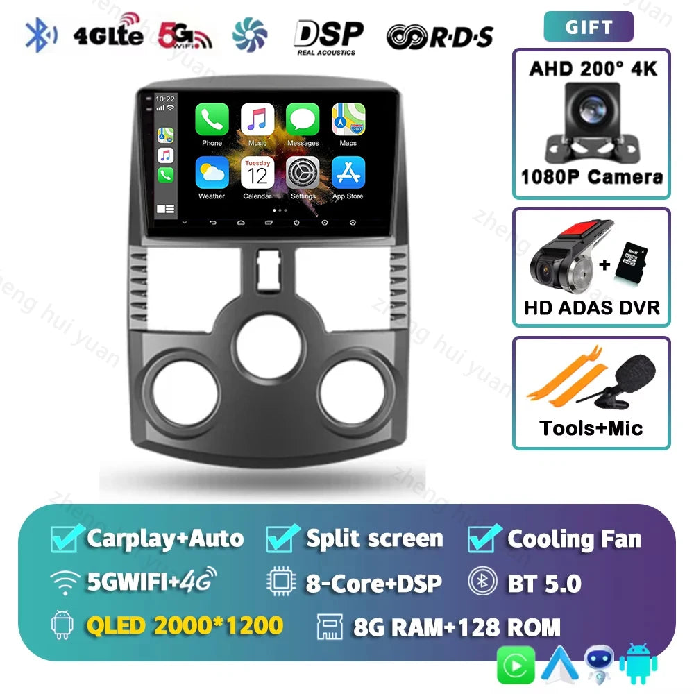 Android 15 For Toyota Rush J200 1 2006 - 2018 2K QLED Android Car Radio Multimedia Video Player GPS stereo CarPlay Head Unit 4G