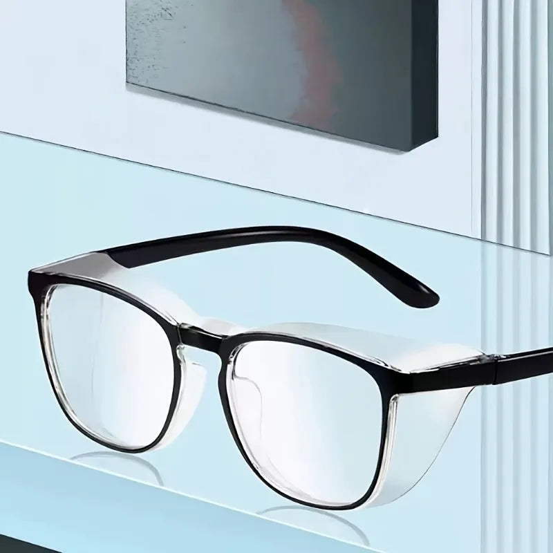 Men and Women UV400 Protection Anti-saliva Anti-fog Safety Glasses Blue Light Blocking Glasses Anti Pollen