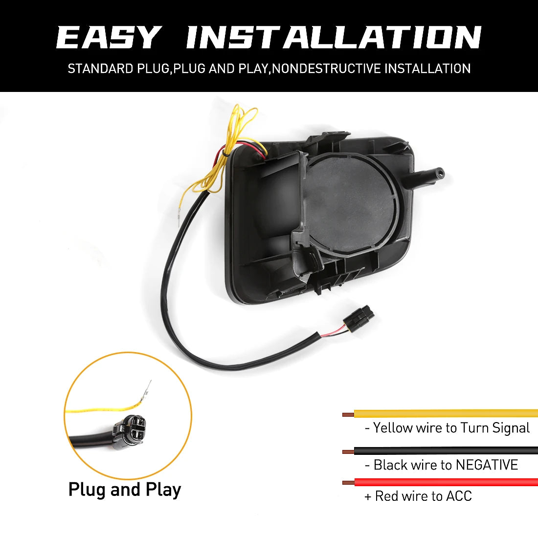 For Toyota Tundra 2014 2015 2016 2017 2018 2019 2020 2021 LED Fog Lights DRL Daytime Running Lights Turn Signal Daylight Halogen