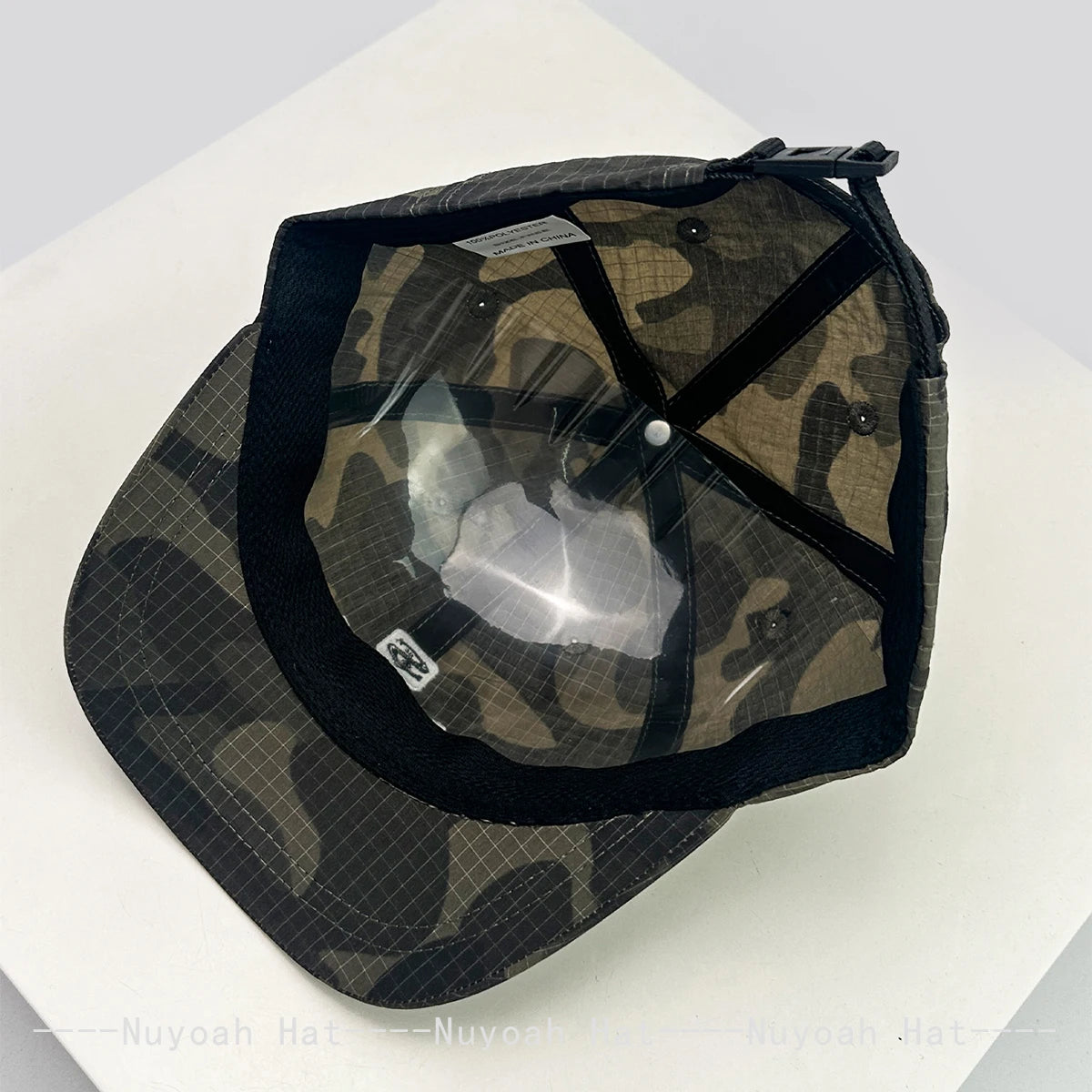 New Unisex Short Eave CAMO Letter Embroidery Baseball Hats Sunshade Quick Drying Breathable Personal Peaked Caps Versatile Solid