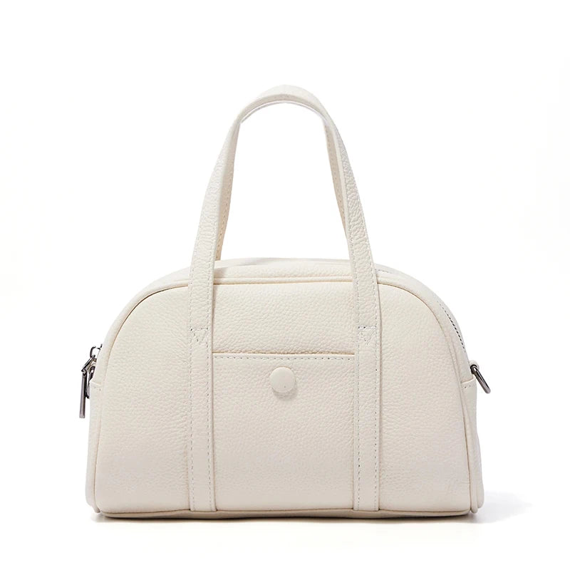 New summer women's genuine leather Shell bag Tote bags female luxury designer brand handbag Ladies mini crossbody shoulder bag