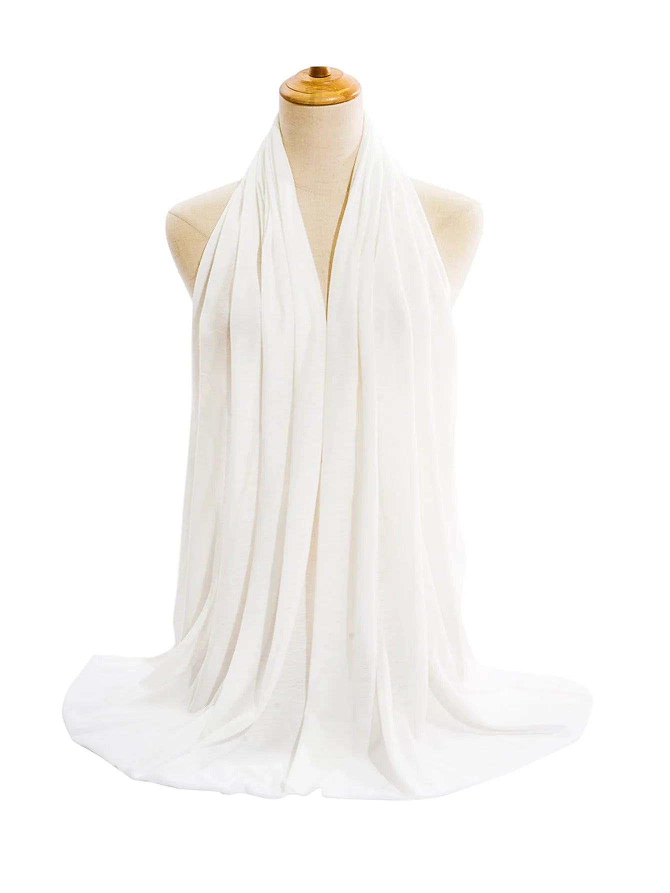 ExtraLong stretch jersey turban african solid color super soft breathable headband