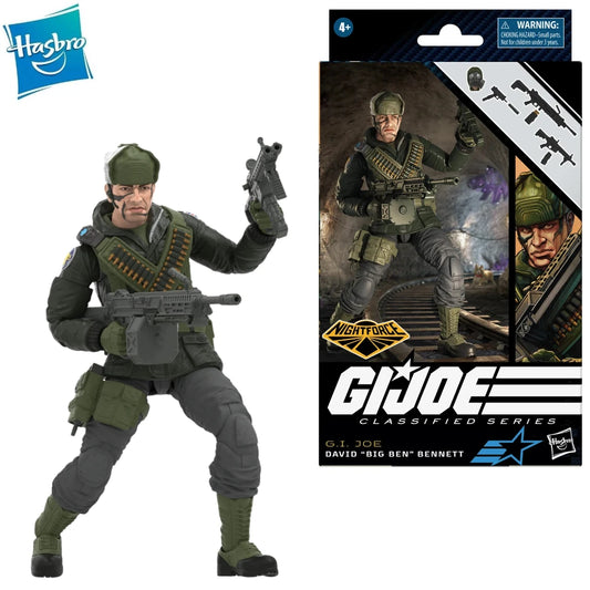 6" GI Joe Classified Series 077 Night Force David Big Ben Bennett Action Figure