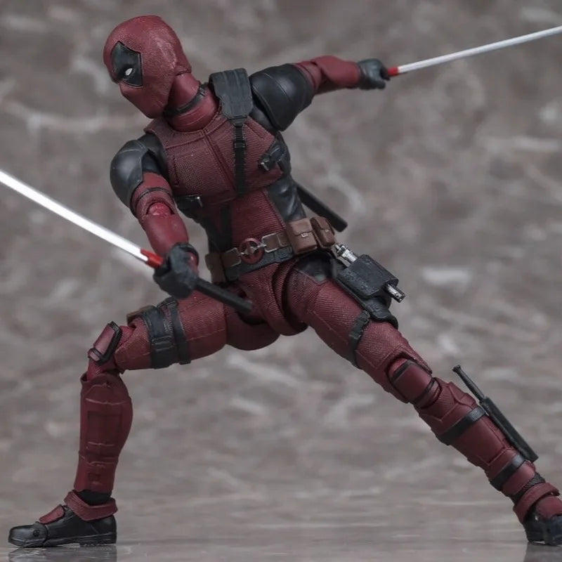 Deadpool 2.0 I Love My Family Action Figure Movie Edition Superhero Doll Boxed