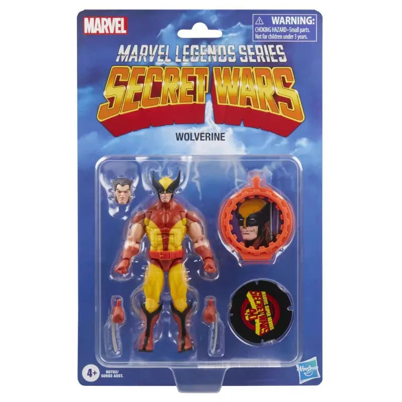 Original Hasbro Marvel Legends Series Secret Wars Wolverine Action Toy Figure