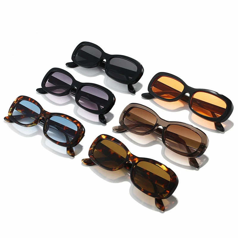 JNPCXI Fashion Small Frame Oval Sunglasses Classic Men's Vintage Sun Glasses Women Outdoor Leisure Eyewear UV400 Oculos De Sol