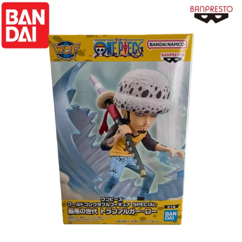Special OfferIn Stock 100% Original Bandai Banpresto Wcf One Piece Eustass Kid Trafalgar D. Water Law Action Figure Anime Mol Co