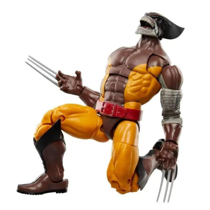 Original Hasbro Marvel Legends Series Wolverine 50th Anniversary Anime Figure Toys Ornaments Model