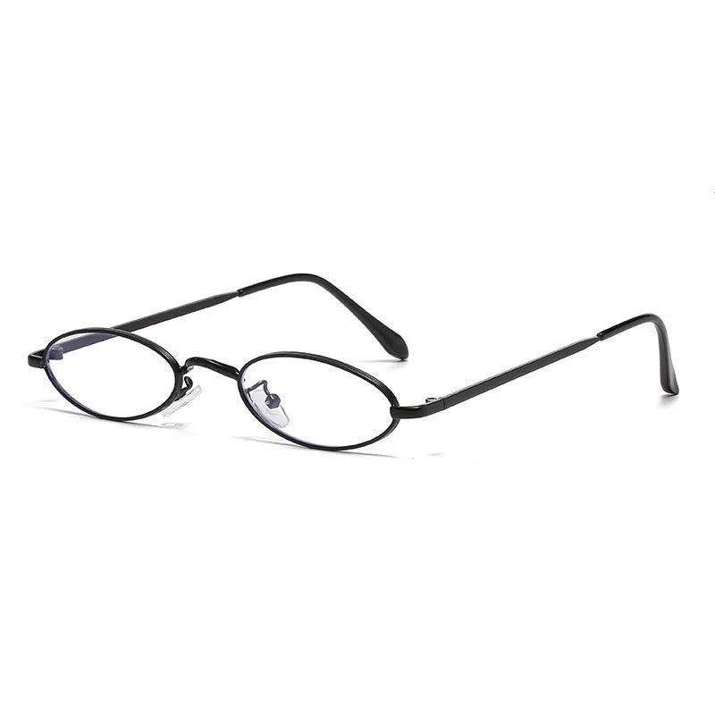 New fashion anti-blue glasses metal small frame fashion glasses For Woman