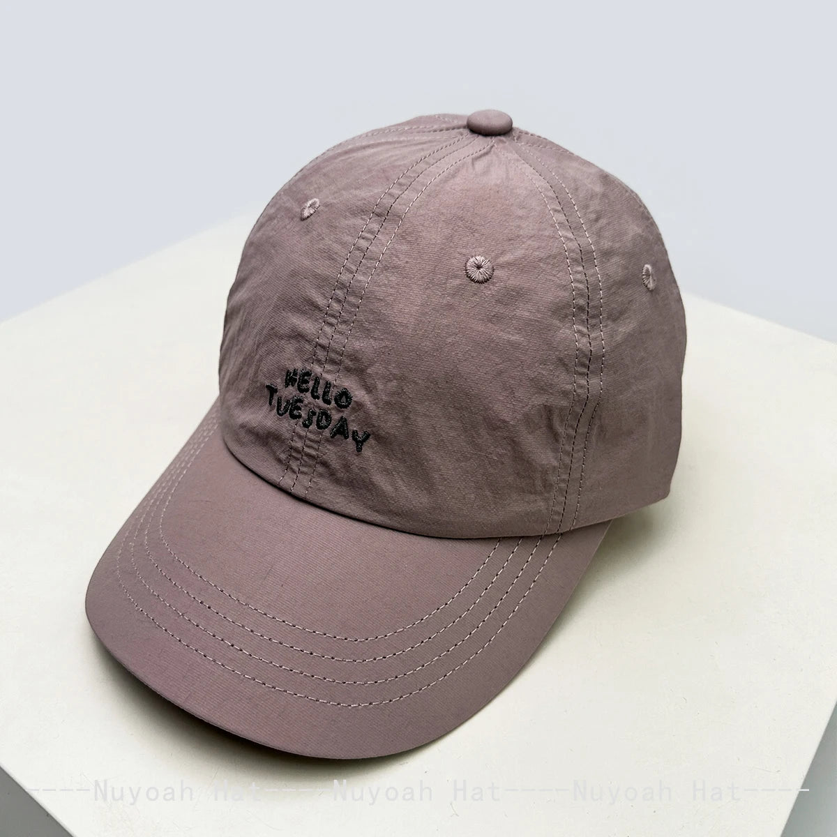 New Men Women Quick-dry Simple Embroidered Letters Baseball Hats Sunshade Travel Breathable Peaked Caps Versatile Fashion ins