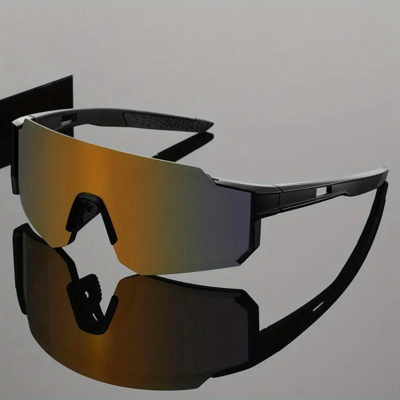 1 Pair of Lightweight Wraparound Frame Glasses Classic and Stylish Ultra-light Quality Wrap-around Eyewear Multi-color Lenses
